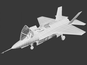 aircraft x-35 3D Model