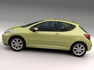 peugeot 207 3D Model