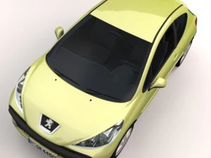 peugeot 207 3D Model