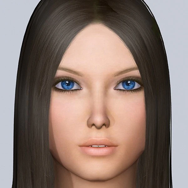 Jana 3D Model .c4d .max .obj .3ds .fbx .stl .blend 