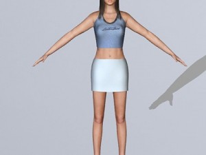 Jana 3D Модель