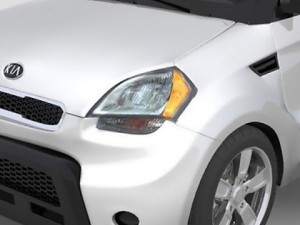 kia soul 2010 3D 模型