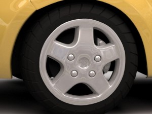 peugeot 107 2012 Modèle 3D
