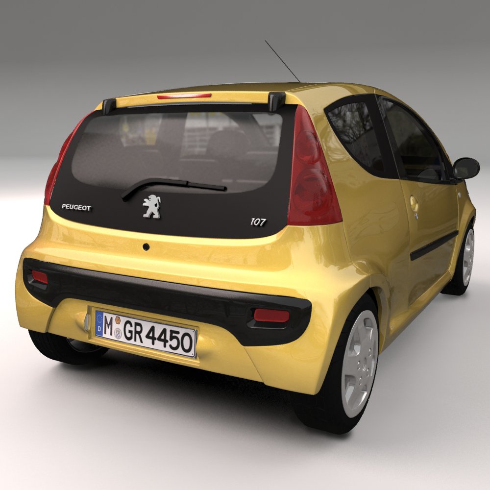Peugeot 107 van