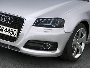 audi a3 sportback 2009 Modèle 3D