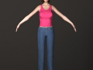 katy 3D Model