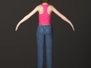 katy 3D Model