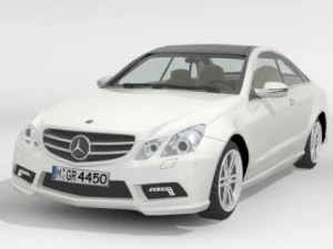 मर्सिडीज बेंज ई क्लास 2010 3D मॉडल