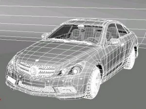 mercedes benz eclass 2010 3D Model