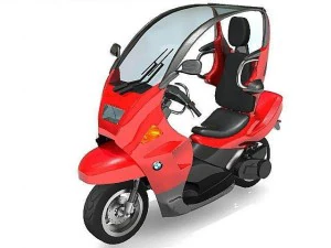 सिटी स्कूटर 3D मॉडल