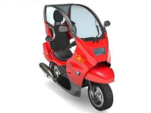 city scooter Modèle 3D