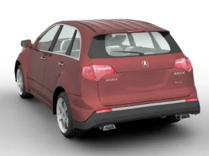acura mdx suv 2011 Modelo 3D