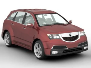 acura mdx suv 2011 Modelo 3D