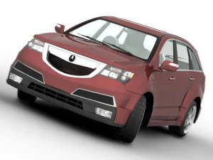 acura mdx suv 2011 Modelo 3D