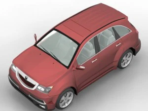 acura mdx suv 2011 Modelo 3D