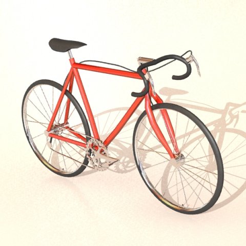 sport bicycle Model 3D .c4d .max .obj .3ds .fbx .stl .blend 