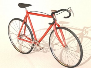 sport bicycle Model 3D