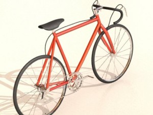 sport bicycle Model 3D