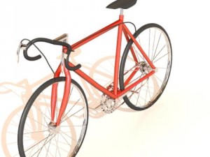 sport bicycle Model 3D