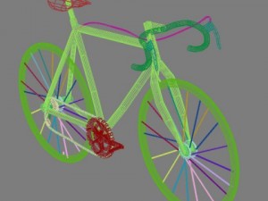 sport bicycle Model 3D
