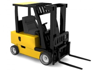 forklift Modelo 3D