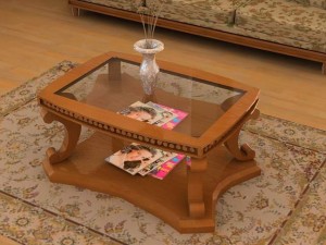 living room 3D 模型