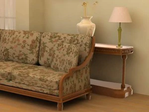 living room 3D Model
