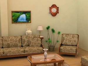 living room 3D Model