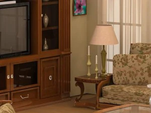 living room 3D Model