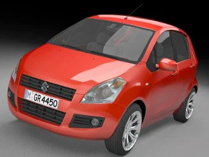सुजुकी स्प्लैश 3D मॉडल