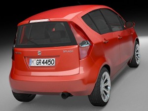 suzuki splash 3Dモデル