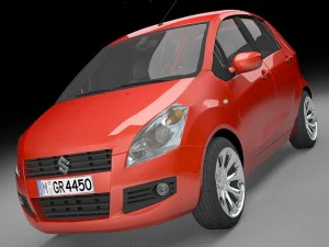 suzuki splash 3D Model