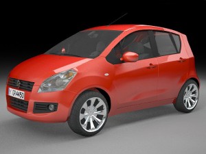 suzuki splash 3Dモデル