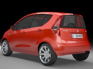suzuki splash 3Dモデル