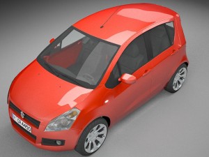 suzuki splash 3Dモデル