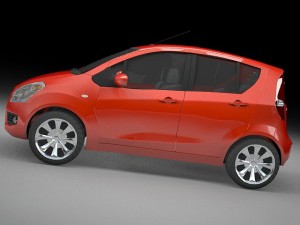 suzuki splash 3Dモデル