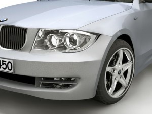 bmw 1 series Model 3D