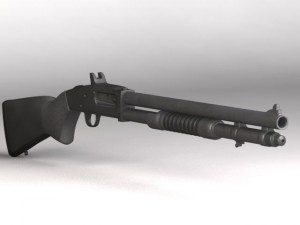 shotmossberg 590 Modelo 3D