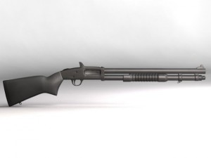 shotmossberg 590 3D Modell