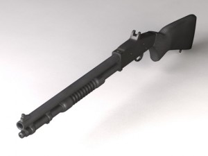 shotmossberg 590 3D Modell