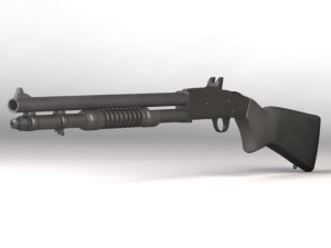 shotmossberg 590 3D Modell