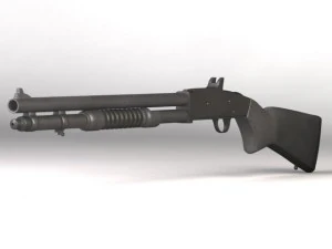 shotmossberg 590 3D Model