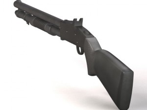 shotmossberg 590 3D Modell