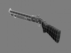 shotmossberg 590 3D Modell
