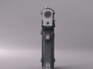 handberetta cougar 8000 series 3D 모델