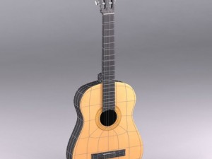 classic guitar 3D-Modell
