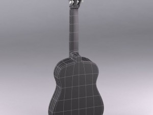 classic guitar 3D-Modell
