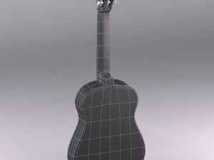 classic guitar 3D Model