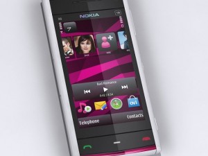 nokia x6 3Dモデル