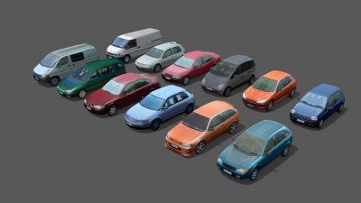 car 3D Модель .c4d .max .obj .3ds .fbx .stl .blend 